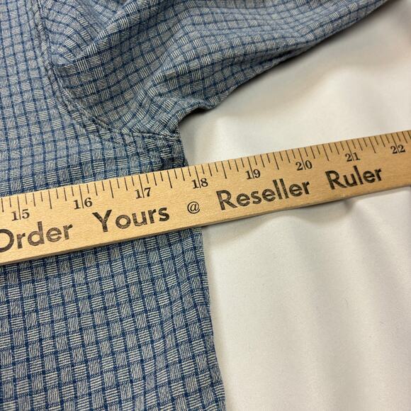 RRL Double RL Ralph Lauren Plaid Button Up Chin Strap Work Shirt Men's XS - Picture 7 of 13